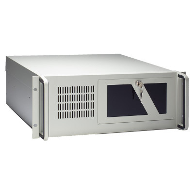 Axiomtek AX61410 4U Rackmount chassis for Full-size SBC & ATX/Micro-ATX Motherboard, black or beige, w/o power supply